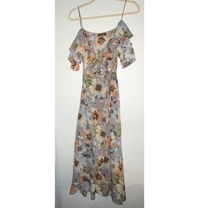 Off The Shoulder Floral Dress